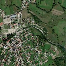 Gusinje map(satellite map)