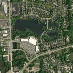 Satellite view of Shenandoah Country Club