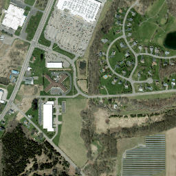 South Cortland New York High Resolution Satellite Map