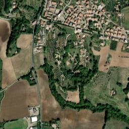 Celleno map(satellite map)