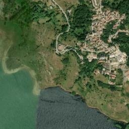 Campotosto map(satellite map)