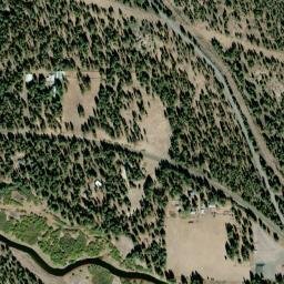 13898 County Highway 858, Chiloquin, OR  High Resolution Satellite Map
