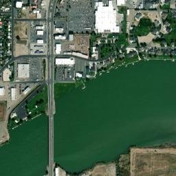 100 Overland Ave, Burley, ID 83318 High Resolution Satellite Map