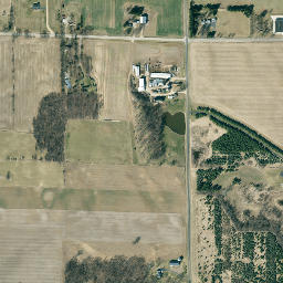 W6492 Willow Bend Rd Walworth WI High Resolution Satellite Map