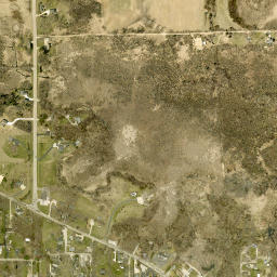 Powers Lake map(satellite map)