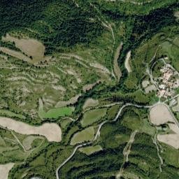 Bagüés map(satellite map)