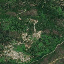 Lucciana map(satellite map)