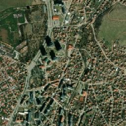 Radomir map(satellite map)