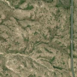 CanAm Highway, Lusk, WY 82225, America High Resolution Satellite Map
