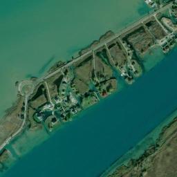 Satellite view of Lake St Clair Harsens Island