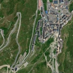 Pas de la Casa map(satellite map)