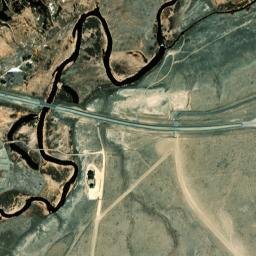 4157-4163 Wyoming 789 Lander WY High Resolution Satellite Map