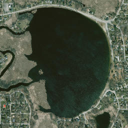 279-281 South Lake Shore Drive, Genoa City High Resolution Satellite Map