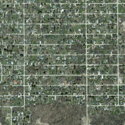 Pell Lake map(satellite map)