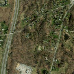 Cedar Hill New York High Resolution Satellite Map