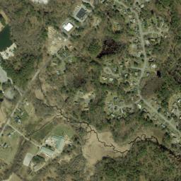 Satellite view of Butter Brook Golf Club