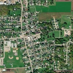 Hazel Green map(satellite map)