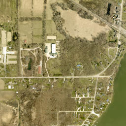 Camp Lake map(satellite map)