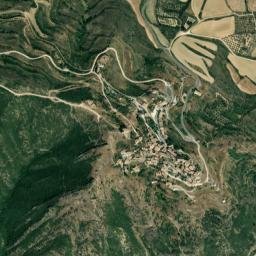 Gallipienzo map(satellite map)