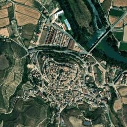 Cáseda map(satellite map)