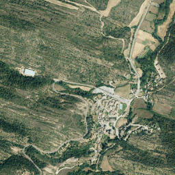 Santa Cruz de la Serós map(satellite map)
