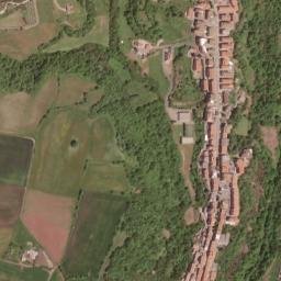 Piansano map(satellite map)