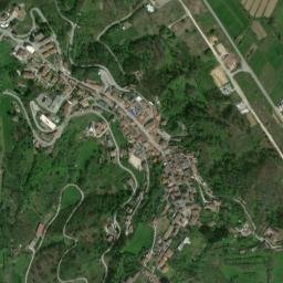 Montereale map(satellite map)
