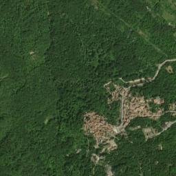 Pietracamela map(satellite map)