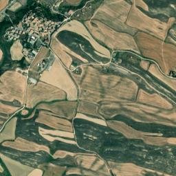 Urriés map(satellite map)