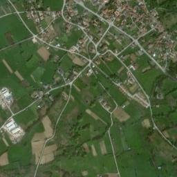 Capitignano map(satellite map)
