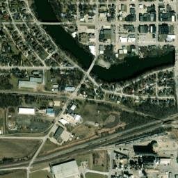 501-523 Railroad Street, Iowa Falls, IA  High Resolution Satellite Map