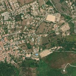 Calenzana map(satellite map)