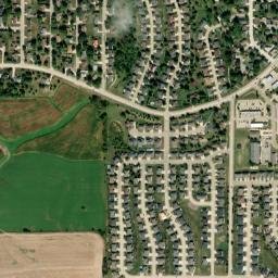 2309 Birchwood Drive, Dubuque, IA 52002 High Resolution Satellite Map