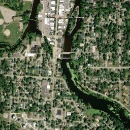Eaton Rapids map(satellite map)