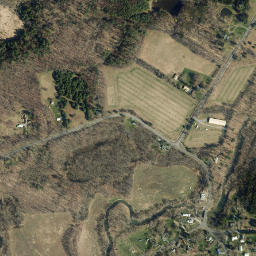 Waterburg New York High Resolution Satellite Map