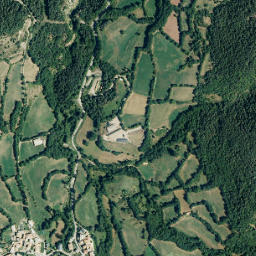 Bisaurri map(satellite map)