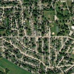 1725-1735 Bristol Dr Dubuque IA Satellite Map