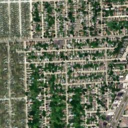 Roseville map(satellite map)