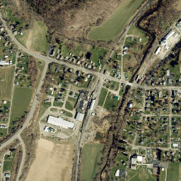 Cohocton New York High Resolution Satellite Map