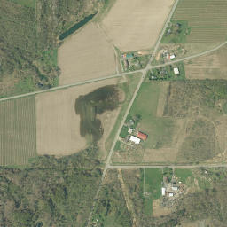 Dennison Corners New York High Resolution Satellite Map