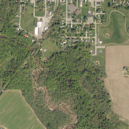 Collins New York High Resolution Satellite Map