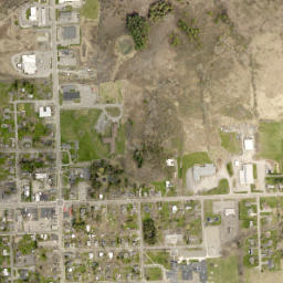 Dryden map(satellite map)