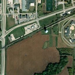 306-330 Kenyon Rd Fort Dodge IA High Resolution Satellite Map