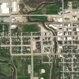 Dyersville map(satellite map)