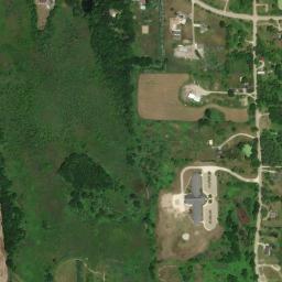 Satellite view of Rush Lake Hills Golf Club