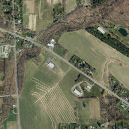 Krum Corner New York High Resolution Satellite Map