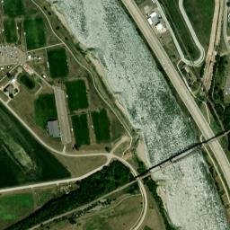 Interstate 29 Sioux City IA 51106 High Resolution Satellite Map