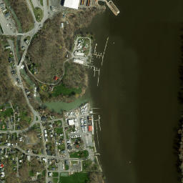 Coeymans New York High Resolution Satellite Map