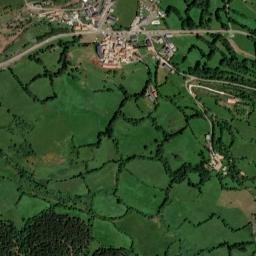 Laspaúles map(satellite map)