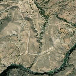 Fremont Canyon Road Alcova WY 82620 High Resolution Satellite Map